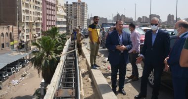 محافظ القليوبية يتابع أعمال تطوير كوبرى أحمد عرابى بحى غرب شبرا الخيمة