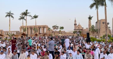 هنا أكبر ساحة لصلاة العيد فى الأقصر.. ساحة أبو الحجاج "لايف وصور"
