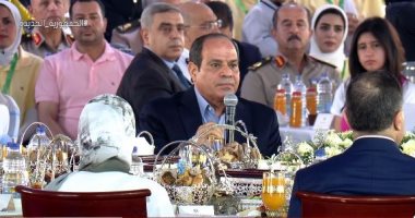 الرئيس السيسي: ربنا يكفينا أهل الشر وبقول للمصريين خلوا بالكم من بلدكم
