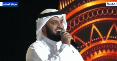 مشارى راشد يشدو بـ"أول كلامى" عن عظمة مصر.. فيديو