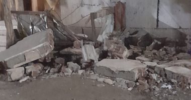 سقوط بلكونة بالسنطة يتسبب فى إصابة 6 فتيات ونقلهن لمستشفى طنطا.. لايف