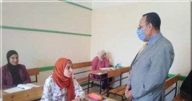 محافظ شمال سيناء يتابع امتحانات نهاية العام الدراسى