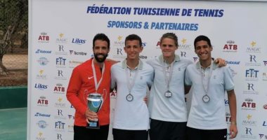 3 فضيات وبرونزية لمنتخب التنس فى بطولة شمال أفريقيا