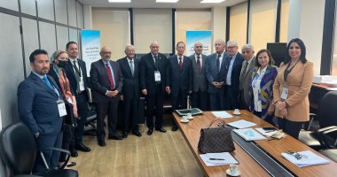 بعثة جامعة الدول العربية تلتقى برئيس هيئة الإشراف على الانتخابات فى لبنان 