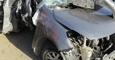 قائدة سيارة حادث طريق مطار بورسعيد: "عجلة القيادة اختلت وكان غصب عنى"
