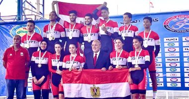 منتخب الدراجات يحصد 8 ميداليات فى اليوم الثالث للبطولة العربية بالقاهرة
