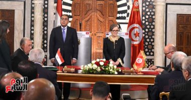 رئيسا وزراء مصر وتونس يوقعان 11 اتفاقية تعاون بين البلدين