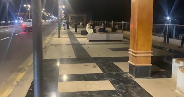 كورنيش شاطئ 4 بالغردقة.. قبلة المواطنين وزوار المدينة فى ساعات المساء.. فيديو