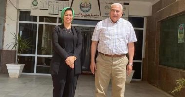 رشا فايز نائبة التنسيقية تزور جامعة مدينة السادات.. وتؤكد: العملاق القادم فى التعليم