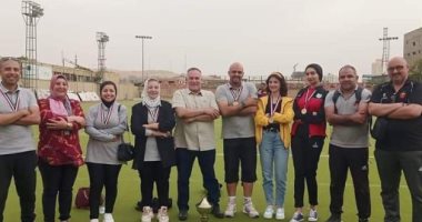 محافظ الشرقية يهنئ فريق هوكي الشرقية سيدات لفوزه ببطولة كأس مصر