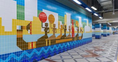 شاهد محطة مترو ماسبيرو قبل افتتاحها.. صور