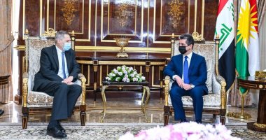 رئيس حكومة كردستان العراق والسفير الأمريكي يبحثان تعزيز الاستثمارات المشتركة