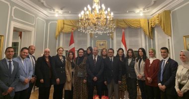 سفير مصر في كوبنهاجن يقيم مأدبة عشاء لوفد لجنة العلاقات الخارجية بالبرلمان
