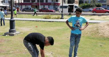 تلاميذ الابتدائية يحتفلون بنهاية العام الدراسى بحدائق بورسعيد.. لايف وصور
