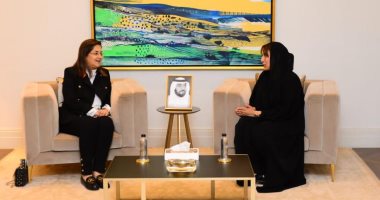 وزيرة التخطيط تقدم واجب العزاء لسفيرة الإمارات في وفاة الشيخ خليفة بن زايد 