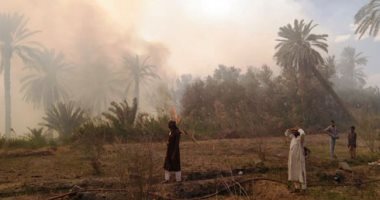 الحماية المدنية تسيطر على حريق محدود فى مخلفات زراعية بالمنيا  