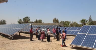 القابضة للمياه تنظم زيارة ميدانية لمحطة الطاقة الشمسية بموقع "9 ن" بالإسكندرية