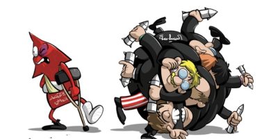 كاريكاتير اليوم.. العالم ينشغل عن أزمات الاقتصاد بمعركة السياسة