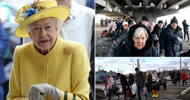 ديلى ميل: ملكة بريطانيا وأفراد العائلة يفتحون أبوابهم سرا أمام لاجئى أوكرانيا