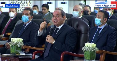 الرئيس السيسي: مشروع مستقبل مصر قريب من أسواق القاهرة والجيزة والإسكندرية