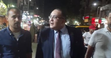 عمرو عزت نائب التنسيقية يشارك في حملة إشغالات مكبرة بحي بولاق الدكرور