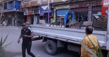 ضبط 677 حالة إشغال وغلق 15 محلا وتحرير 345 محضرا بالإسكندرية.. صور