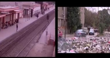 النقل تناشد المواطنين بعدم إلقاء القمامة والمخلفات على شريط السكك الحديدية