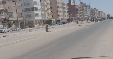 رصف شوارع مدينة السلام بالسويس وخط مياه شرب جديد.. فيديو