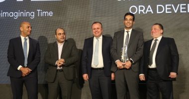 تكريم شركة Ora Developers Egypt فى احتفالية bt100 