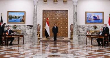 الرئيس السيسي: خطوط القطارات الكهربائية ترسيخ للتعاون المثمر بين مصر وألمانيا