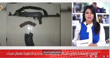 تفاصيل القضاء على 10 عناصر إرهابية شديدى الخطورة بشمال سيناء.. فيديو