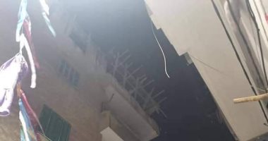 انهيار أجزاء من عقار بالعصافرة في الإسكندرية دون إصابات
