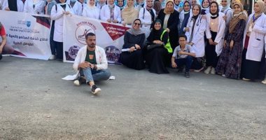 جامعة الإسكندرية تنظم قوافل طبية مجتمعية لمنطقة كينج مريوط والدلنجات ضمن حياة كريمة