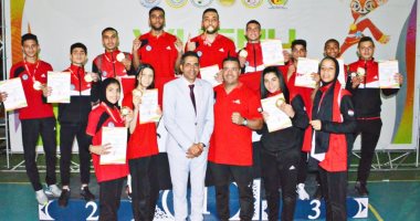 مصر تحصد 35 ميدالية والمركز الأول فى بطولة أفريقيا لشباب الكونغ فو