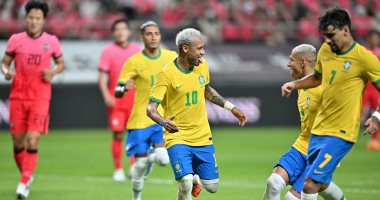 منتخب البرازيل يكتسح كوريا الجنوبية بخماسية وديًا.  فيديو 