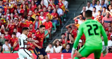 إسبانيا ضد البرتغال.. ألفارو موراتا يسجل هدف التقدم في الدقيقة 25