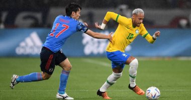 تعادل سلبي بين البرازيل واليابان بالشوط الأول فى ودية طوكيو