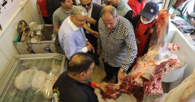 محافظ المنيا يفتتح منفذا لبيع اللحوم السودانية بأسعار مخفضة بملوى.. صور