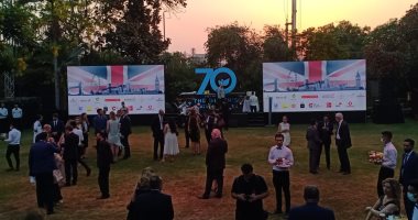 السفارة البريطانية بالقاهرة تحتفل باليوبيل البلاتينى للملكة إليزابيث.. صور