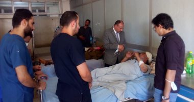 نائب رئيس جامعة الأزهر للوجه القبلي يتفقد المستشفى الجامعي بأسيوط