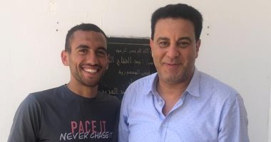 مدير ستاد القاهرة ينهى أزمة البطل الأولمبي أحمد الجندي