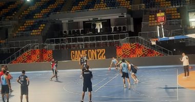 السلة يتدرب بصالة برج العرب بالإسكندرية استعداد لتصفيات كأس العالم 