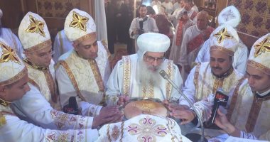 إيبارشية الفيوم تحتفل برسامة خمسة من الآباء الكهنة الجدد