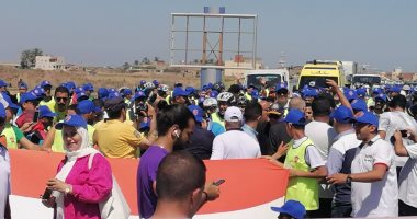 انطلاق ماراثون الدراجات فى بورسعيد بمشاركة 500 متسابق.. لايف وصور 