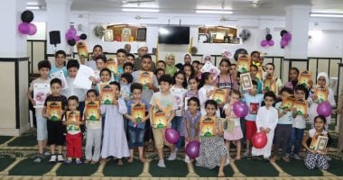 عروض عرائس ترفيهية للأطفال فى برنامج الطفل بالمساجد.. صور