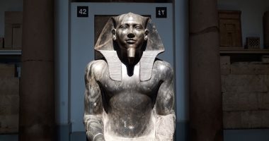 قصة أثر.. تمثال للملك خفرع يوجد فى المتحف المصرى بالتحرير