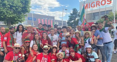 جماهير البرتغال تشعل أجواء مباراة سويسرا قبل مواجهة دوري الأمم الأوروبية