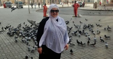 إيمى سمير غانم تتذكر والدتها دلال عبد العزيز بصورة من مناسك العمرة