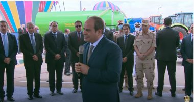 الرئيس السيسى: "محدش هيقرب من مياه مصر بس أنا كلامى مش كتير"