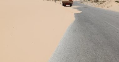 شمال سيناء تواصل جهود رفع كفاءة طريق "العريش - القنطرة"
